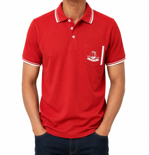 Fancy Men's Polo Shirt with Cuff Premium Quality Polo Supplier Smart Clothing